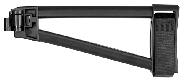 Picture of  SB Tactical Tf191301sb TF 1913  Side Folding Black Synthetic With 9.50" Oal & Nylon Strap For Ar-Platform With 1913 Picatinny Rail (Tube Not Included)