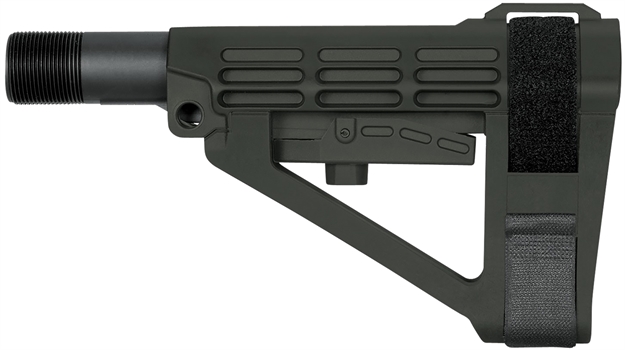 Picture of SB Tactical Sba4x03msb Sba4 X Stealth Gray Adjustable Synthetic Ar-Platform SBA3X02SB 699618783476