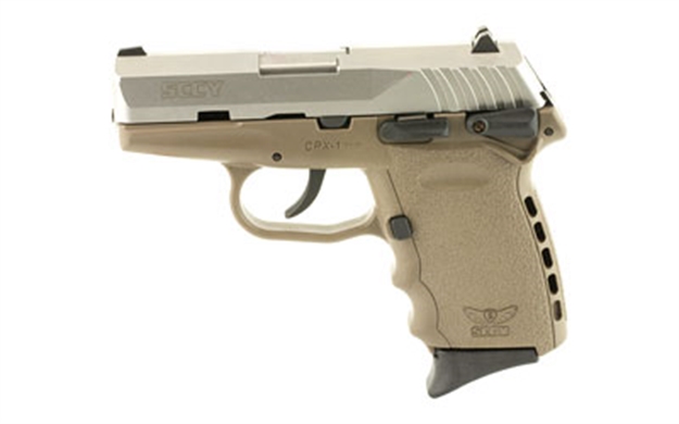 Picture of Sccy Cpx-1 9Mm 10Rd 3.1" Satin/Fde