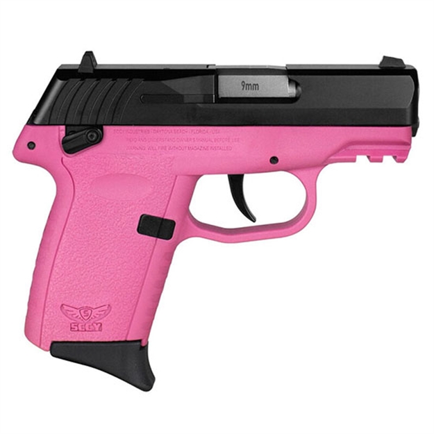 Picture of Sccy Cpx-1 Gen3 9Mm Pink Grip Blk Slide 10Rd