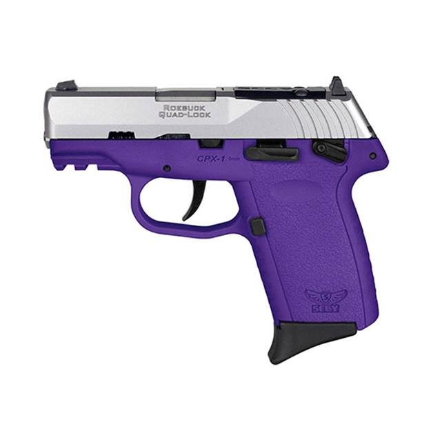 Picture of Sccy Cpx-1 9Mm Purple SS Red Dot Ready 10Rd