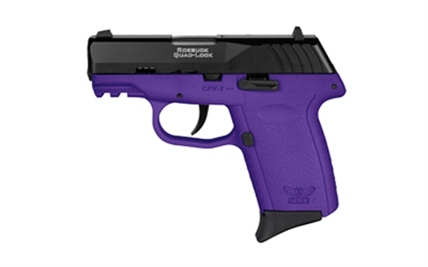 Picture of Sccy Industries, Llc Cpx2-Cb Pistol Gen 3 9Mm 10Rd Black/Purple W/O Safety CPX-2CBPUG3 810099570120