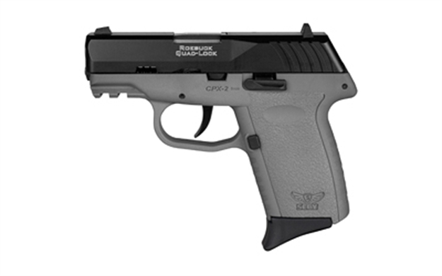 Picture of Sccy Industries, Llc Cpx2-Cb Pistol Gen 3 9Mm 10Rd Black/Sniper Gray W/O Sfe CPX-2CBSGG3