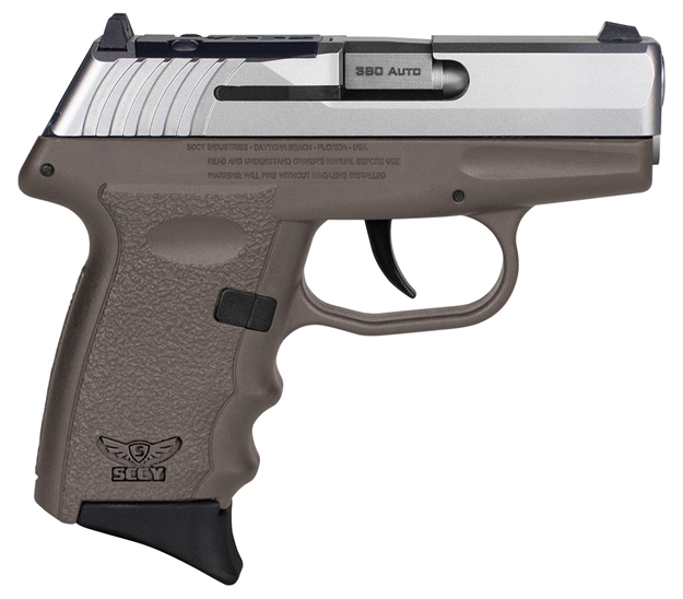 Picture of Sccy Industries Cpx3ttderdrg3 Cpx-3 RD 380 Acp 10+1 2.96" Flat Dark Earth Polymer/Serrated Stainless Steel Slide/Finger Grooved Fde Polymer Grip CPX-3TTDERDRG3