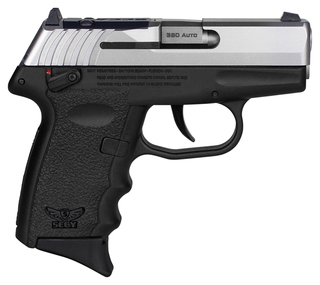 Picture of Sccy Industries Cpx4ttbkrdrg3 Cpx-4 RD 380 Acp 10+1 2.96" Black Polymer/Serrated Stainless Steel Slide/Finger Grooved Black Polymer Grip CPX-4TTBKRDRG3