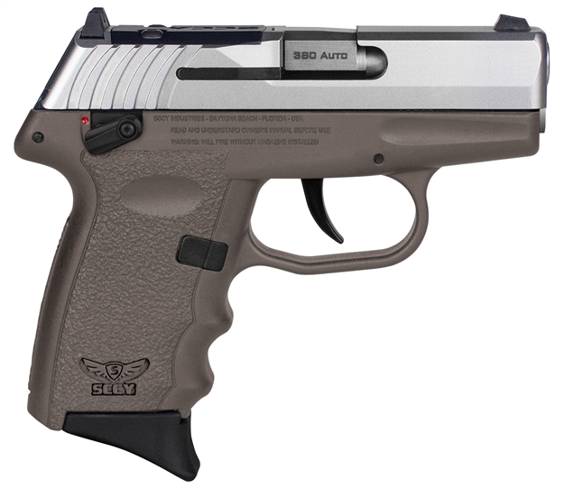 Picture of Sccy Industries Cpx4ttderdrg3 Cpx-4 RD 380 Acp 10+1 2.96" Flat Dark Earth Polymer/Serrated Stainless Steel Slide/Finger Grooved Flat Dark Earth Polymer Grip CPX-4TTDERDRG3