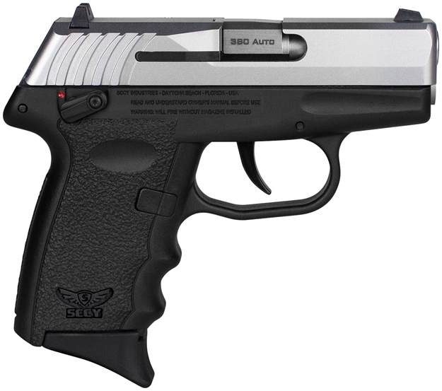 Picture of  Sccy Industries Cpx-4Ttbk Cpx-4  380 Acp 10+1 2.96" Black Polymer Serrated SS Slide Finger Grooved Black Polymer Grip