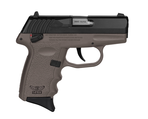 Picture of  Sccy Industries Cpx-4Cbde Cpx-4  380 Acp 10+1 2.96" Flat Dark Earth Polymer Serrated Black Nitride SS Slide Finger Grooved Flat Dark Earth Polymer Grip