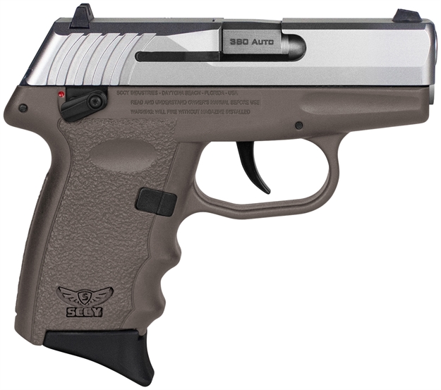 Picture of  Sccy Industries Cpx-4Ttde Cpx-4  380 Acp 10+1 2.96" Flat Dark Earth Polymer Serrated SS Slide Finger Grooved Fde Polymer Grip