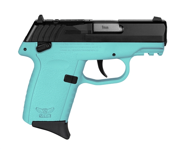 Picture of Sccy Industries Cpx1cbsbrdrg3 Cpx-1 Gen3 Rdr 9Mm Luger 10+1 3.10" Sccy Blue Polymer W/Picatinny Rail Serrated Black Nitride SS Slide Sccy Blue Polymer Grip CPX-1-CBSBRDRG3