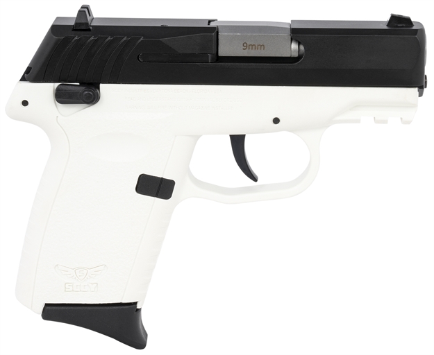 Picture of Sccy Industries Cpx1cbwtg3 Cpx-1 Gen3 9Mm Luger 10+1 3.10" White Polymer W/Picatinny Rail Serrated SS Slide White Polymer Grip CPX-1CBWTG3 810099570052