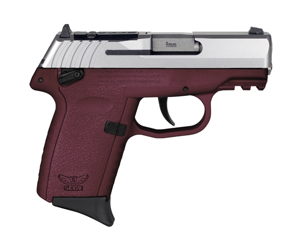 Picture of Sccy Industries Cpx1ttcrrdrg3 Cpx-1 Gen3 Rdr 9Mm Luger 10+1 3.10" Crimson Red Polymer W/Picatinny Rail Serrated SS Slide Crimson Red Polymer Grip CPX-1-TTCRRDRG3
