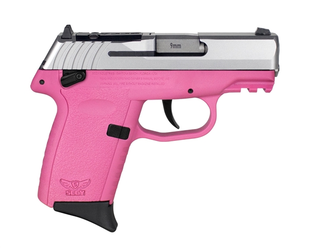 Picture of Sccy Industries Cpx1ttpkrdrg3 Cpx-1 Gen3 Rdr 9Mm Luger 10+1 3.10" Pink Polymer W/ Picatinny Rail Serrated SS Slide Pink Polymer Grip CPX-1-TTPKRDRG3 810099571011