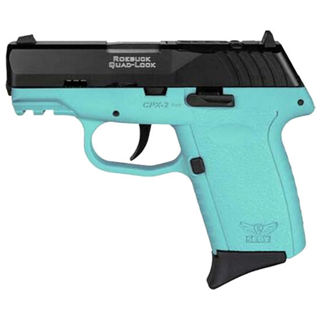 Picture of Sccy Industries Cpx-2 9Mm Blue Blk Nms Red Dot Ready 10Rd CPX2CBSBRDRG3