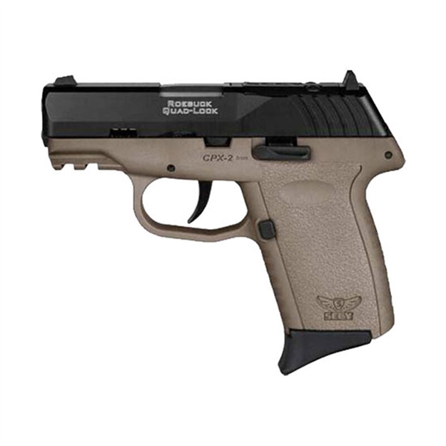 Picture of Sccy Industries Cpx-2 9Mm Fde Blk Nms Red Dot Ready 10Rd CPX2CBDERDRG3