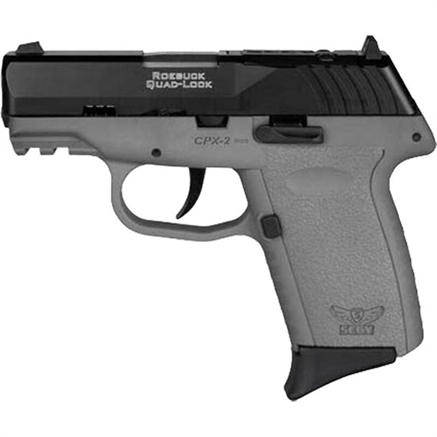 Picture of Sccy Industries Cpx-2 9Mm Gray Blk Nms Red Dot Ready 10Rd CPX2CBSGRDRG3