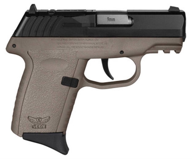 Picture of Sccy Industries Cpx2cbderdrg3 Cpx-2 Gen3 RD 9Mm Luger 10+1 3.10" Flat Dark Earth Polymer W/ Picatinny Rail Serrated Black Nitride SS Slide Flat Dark Earth Polymer Grip CPX-2-CBDERDRG3 810099570960
