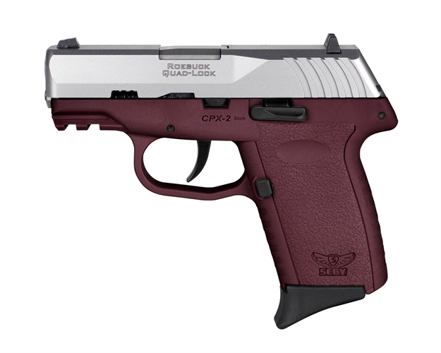 Picture of Sccy Industries, Llc Cpx2-Tt Pistol Gen 3 9Mm 10Rd Ss/Crimson W/O Safety CPX-2TTCRG3