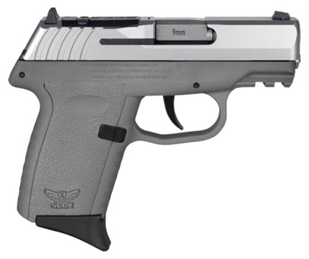 Picture of Sccy Industries Cpx2ttsgrdrg3 Cpx-2 Gen3 RD 9Mm Luger 10+1 3.10" Sniper Gray Polymer W/Picatinny Rail Serrated Stainless Steel Slide Sniper Gray Polymer Grip CPX-2-TTSGRDRG3