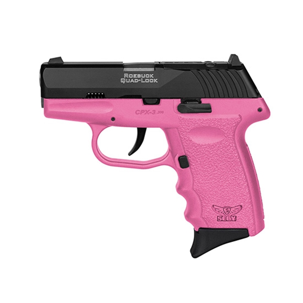Picture of Sccy Industries Cpx-3 380Acp Pink Blk Red Dot Ready 2 10Rd