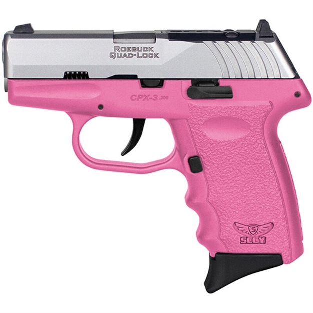 Picture of Sccy Industries Cpx-3 380Acp Pink SS Nms Red Dot Ready