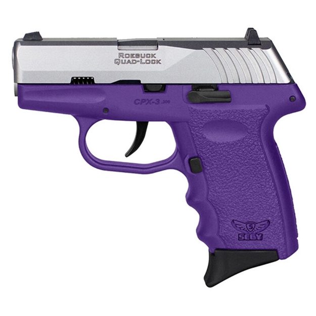 Picture of Sccy Industries Cpx-3 380Acp Purple SS Nms 2 10Rd