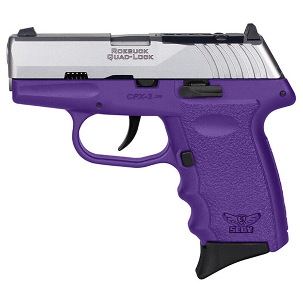 Picture of Sccy Industries Cpx-3 380Acp Purple SS Nms Red Dot Ready CPX3TTPURDR