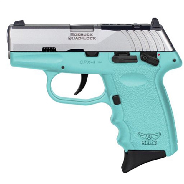 Picture of Sccy Industries Cpx-4 380Acp Blue SS Red Dot Ready 2 10Rd