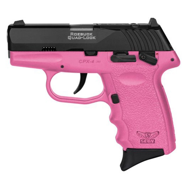 Picture of Sccy Industries Cpx-4 380Acp Pink Blk Red Dot Ready 2 10Rd