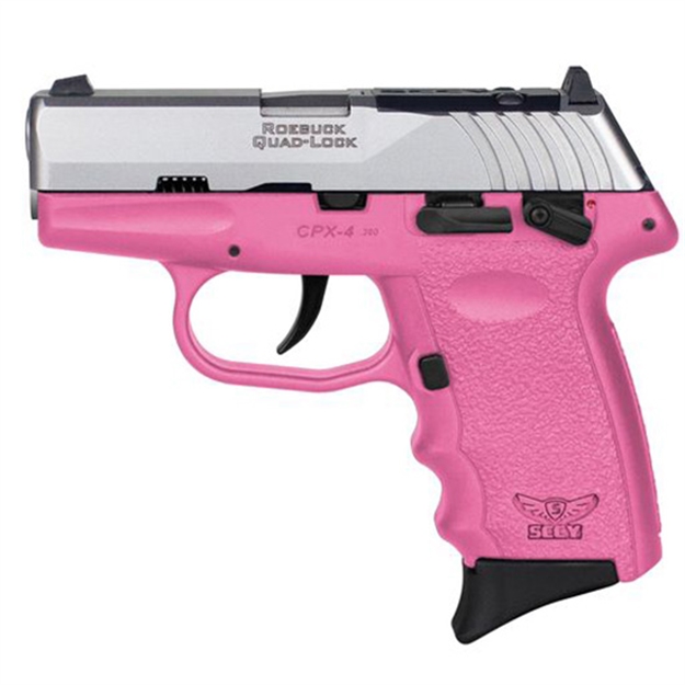 Picture of Sccy Industries Cpx-4 380Acp Pink SS Red Dot Ready 2 10Rd