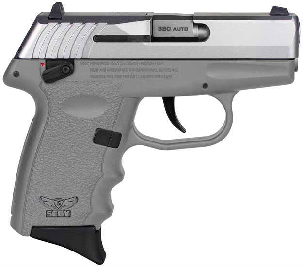 Picture of  Sccy Industries Cpx-4Ttsg Cpx-4  380 Acp 10+1 2.96" Sniper Gray Polymer Serrated SS Slide Finger Grooved Sniper Gray Polymer Grip