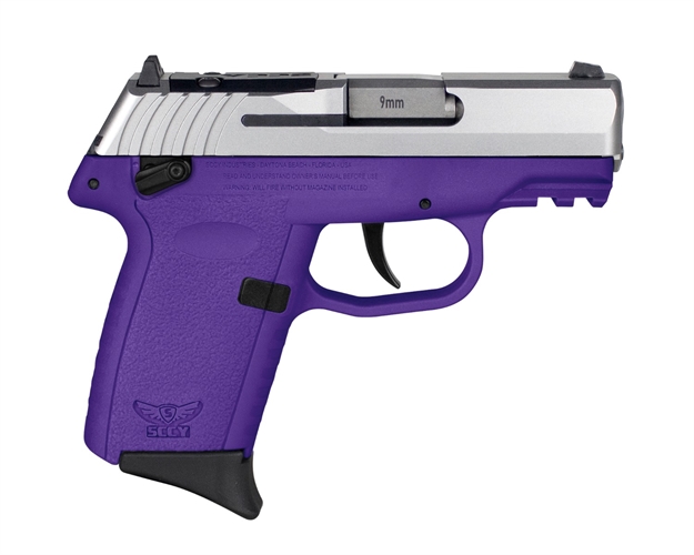 Picture of Sccy Industries Cpx1ttpurdrg3 Cpx-1 Gen3 Rdr 9Mm Luger 10+1 3.10" Purple Polymer W/Picatinny Rail Serrated SS Slide Purple Polymer Grip CPX-1-TTPURDRG3 810099571028