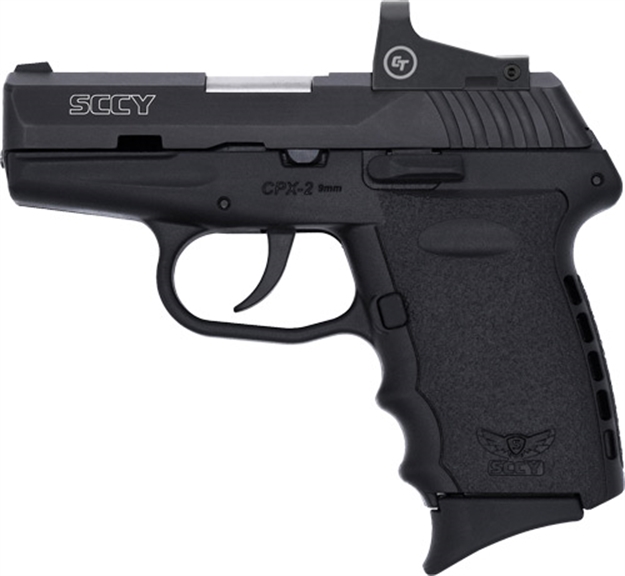 Picture of Sccy Industries Cpx2-Cb W/Red Dot Dao 9Mm 10Rd Black/Black W/O Safety