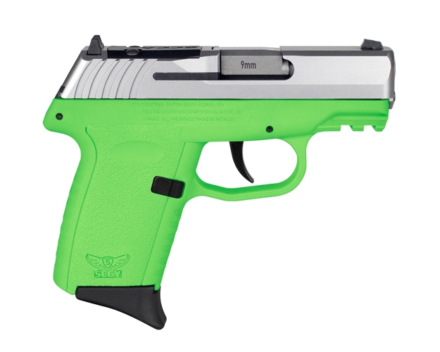 Picture of Sccy Industries Cpx2ttlgrdrg3 Cpx-2 Gen3 RD 9Mm Luger 10+1 3.10" Lime Green Polymer W/Picatinny Rail Serrated Stainless Steel Slide Lime Green Polymer Grip CPX-2-TTLGRDRG3 810099571189