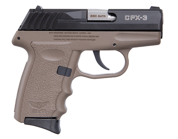 Picture of Sccy Industries Cpx3 380Acp 3.1" 10Rd Cpx-3 Cbde