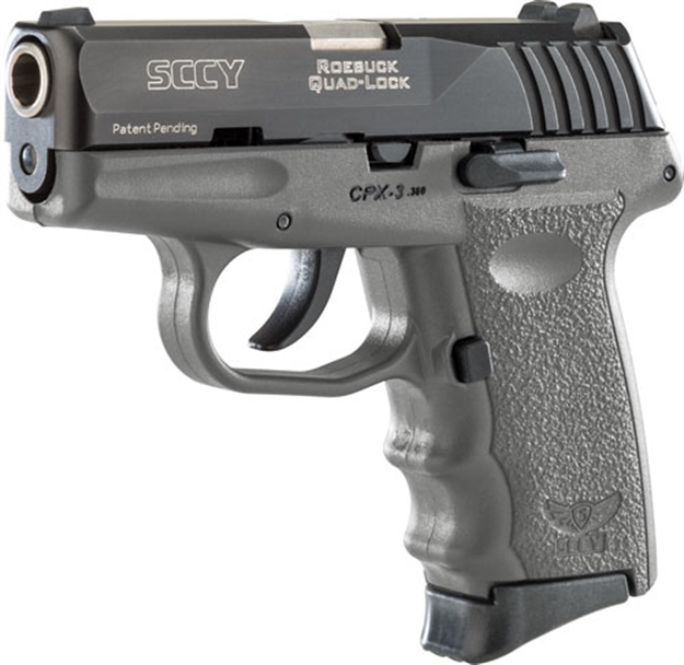 Picture of Sccy Industries Cpx-3 380Acp Gray Blk Nms 2 10Rd CPX3CBSG