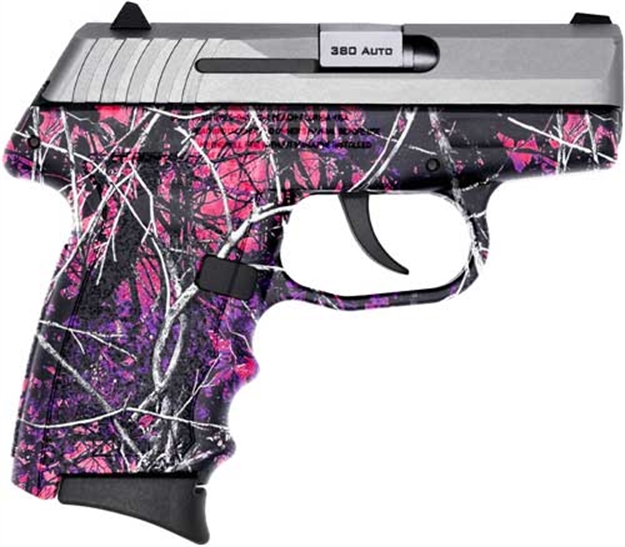 Picture of Sccy Industries Cpx3-Tt Pistol Dao .380 10Rd Ss/Muddy Girl W/O Safety