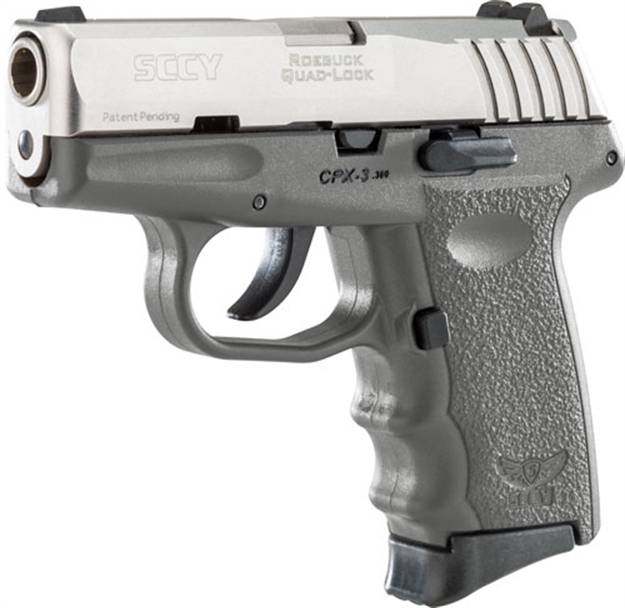 Picture of Sccy Industries Cpx3-Tt Pistol Dao .380 10Rd Ss/Sniper Gray W/O Safety