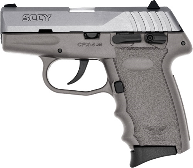 Picture of Sccy Industries Cpx4-Tt Pistol Dao .380 10Rd Ss/Sniper Gray W/Safety