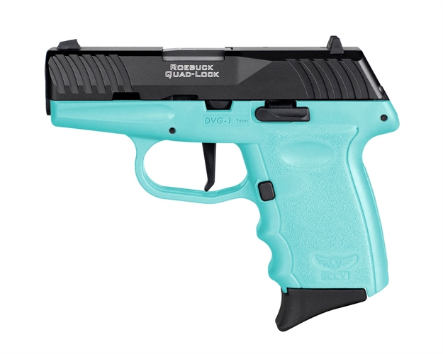 Picture of Sccy Industries Dvg1-Cb Pistol 9Mm 10Rd Black/Sccy Blue DVG-1-CBSB 810099571639