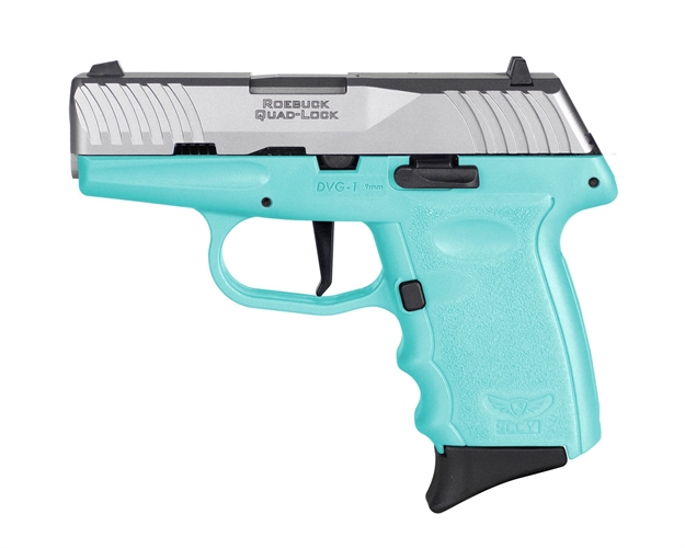 Picture of Sccy Industries Dvg-1 9Mm Ss/Blue 10+1 NO Sfty DVG-1-TTSB 810099571738