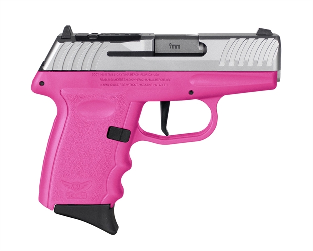 Picture of Sccy Industries Dvg-1Tt 9Mm Ss/Pnk Rdr 10R DVG-1-TTPKRDR