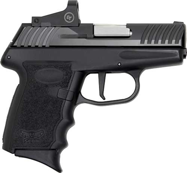 Picture of Sccy Industries Dvg 9Mm 10Rd SF Long Blk Slide Blk Grip