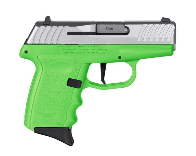 Picture of Sccy Industries Dvg1-Tt Pistol 9Mm 10Rd Ss/Lime DVG-1-TTLG