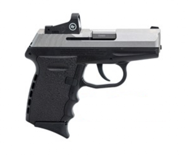 Picture of Sccy Industries, Llc 9Mm Poly Blk/Satin Dao Red Dot