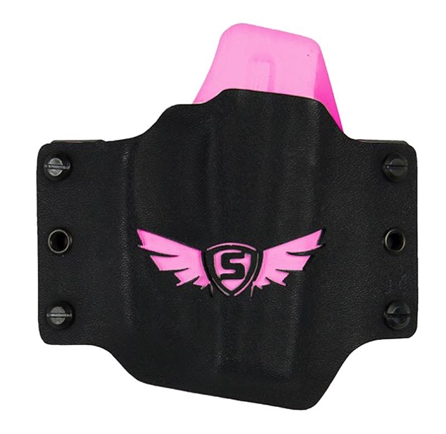 Picture of Sccy Industries Sc1003lh Sccy Cpx Pistols Kydex Black W/Pink Wing Logo