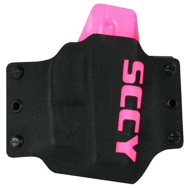 Picture of Sccy Industries Sc1011 Cpx Vertical Logo Pink Sccy Cpx Pistols Kydex Black W/Pink Logo