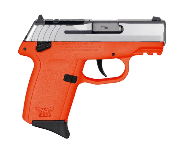 Picture of Sccy Industries Cpx1ttorrdrg3 Cpx-1 Gen3 Rdr 9Mm Luger 10+1 3.10" Orange Polymer W/Picatinny Rail Serrated SS Slide Orange Polymer Grip CPX-1-TTORRDRG3 810099571097