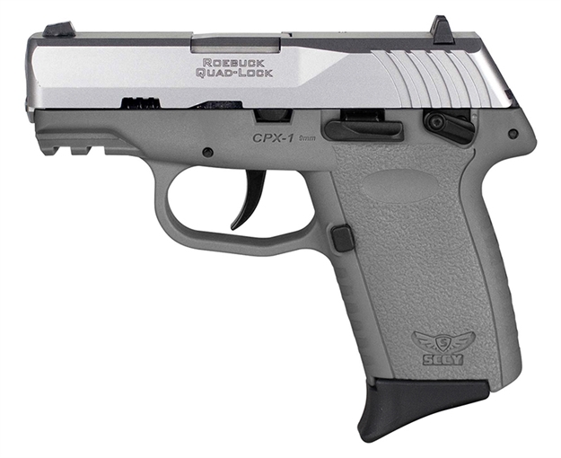 Picture of Sccy Industries Sccy Industries Cpx-1, 9Mm, 3.1" Barrel, Ambi Safety, Stainless/Sccy Grey, Gen 3, 10-Rd CPX-1TTSGG3