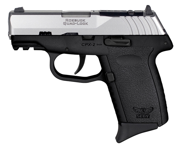 Picture of Sccy Industries Sccy Industries Cpx-2, 9Mm, 3.1" Barrel, NO Safety, Stainless/Black, Gen 3, Rdr, 10-Rd CPX-2TTBKRDRG3
